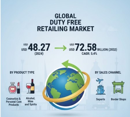 Duty Free Retailing Market Growth Analysis, Dynamics, Key Players and Innovations, Outlook and Forecast 2025-2032
