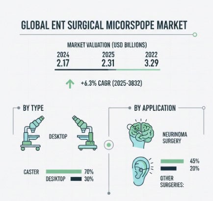 ENT Surgical Microscope Market Growth Analysis, Dynamics, Key Players and Innovations, Outlook and Forecast 2025–2032