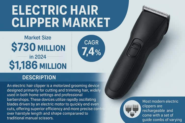 Top Trends and Key Players Defining the Electric Hair Clipper Market Size Through 2032