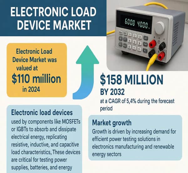 Electronic Load Device Market Size & Key Trends to Watch in the Next Decade