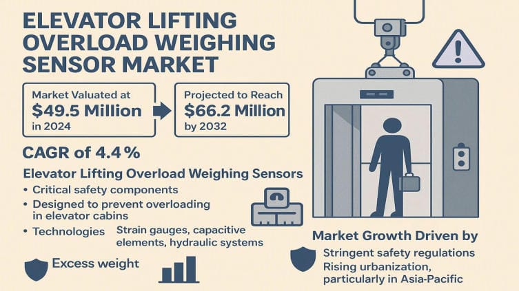 Elevator Lifting Overload Weighing Sensor Market: Global Industry Trends, Technology Advancements, and Forecast 2025–2032