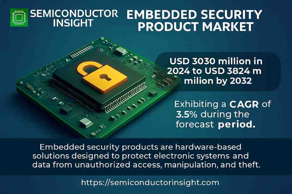 Embedded Security Product Market Size to Reach USD 3.82 Billion by 2032