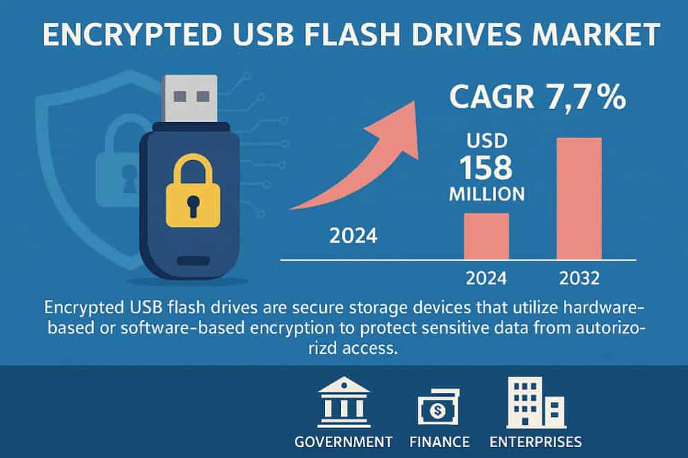 Top Trends and Key Players Driving the Encrypted USB Flash Drives Market Growth by 2032
