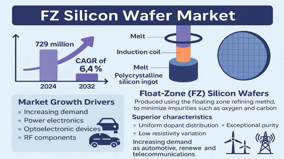FZ Silicon Wafer Market: Global Industry Trends, Manufacturing Technology, and Forecast 2025–2032