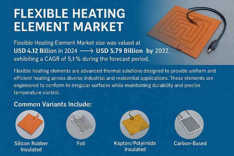 Flexible Heating Element Market Poised for Strategic Growth in 2025–2032