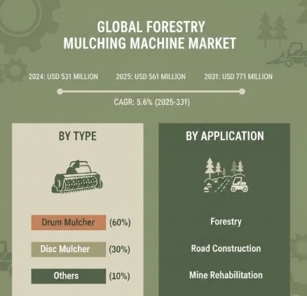 Forestry Mulching Machine Market Growth Analysis, Dynamics, Key Players and Innovations, Outlook and Forecast 2025-2032