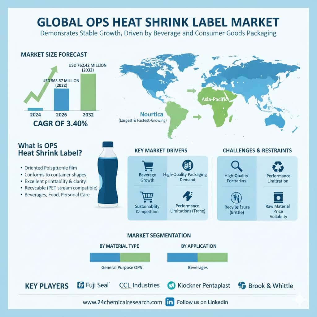 Global OPS Heat Shrink Label Market Demonstrates Stable Growth, Driven by Beverage and Consumer Goods Packaging