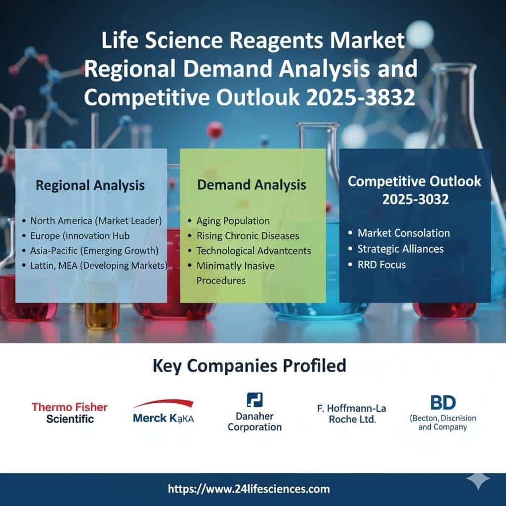 Life Science Reagents Market Size to Reach USD 72.8 Billion by 2031 | Key Trends & Forecasts