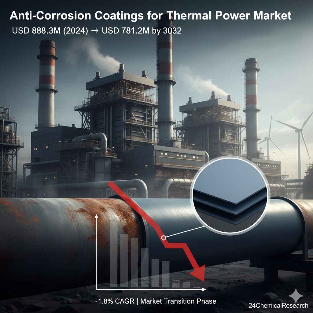 Anti-Corrosion Coatings Market for Thermal Power Navigates Energy Transition, Sustained by Maintenance and Regional Demand