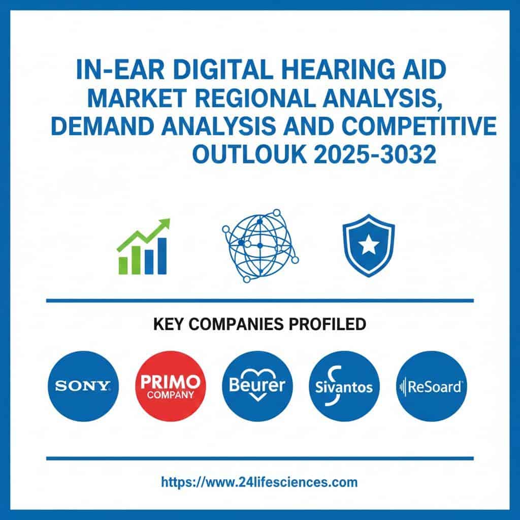 In Ear Digital Hearing Aid Market to Reach USD 1.31 Billion by 2031 | Growth Trends, Key Players & Forecast