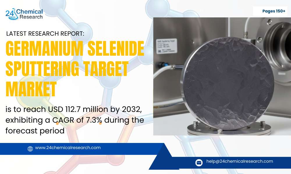 Germanium Selenide Sputtering Target Market Size to Reach USD 112.7 Million by 2032 | 7.3% CAGR Growth
