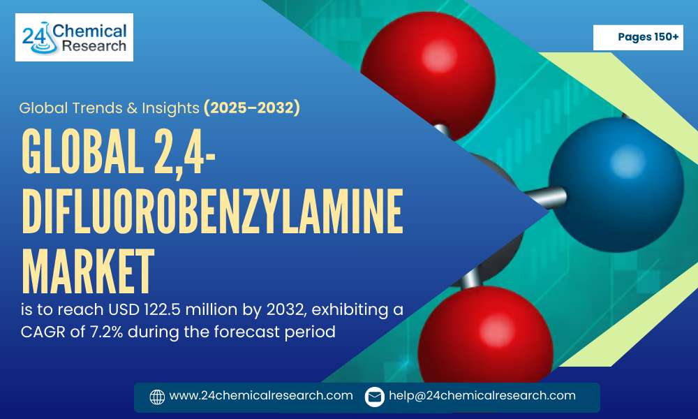 2,4-Difluorobenzylamine Market Set for Robust 7.2% CAGR, Driven by Critical Role in HIV Drug Synthesis