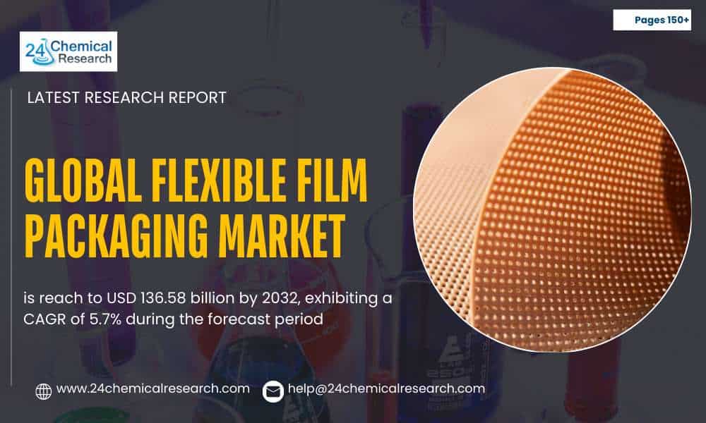 Flexible Film Packaging Market Set to Reach USD 136 Billion by 2032, Fueled by Food Sector and E-commerce Demand