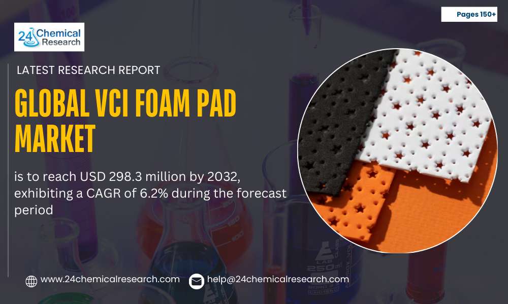 Global VCI Foam Pad Market to Reach USD 298.3 Million by 2032, Fueled by Automotive and Electronics Demand