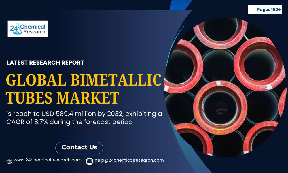 Global Bimetallic Tubes Market to Surpass USD 589 Million by 2032, Fueled by Chemical Industry Demand and Corrosion-Resistant Solutions