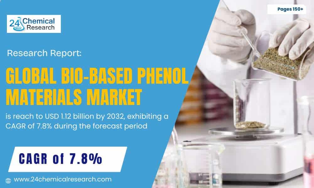 Global Bio-based Phenol Materials Market to Surpass USD 1.1 Billion by 2032, Driven by Sustainability Mandates and Renewable Feedstock Innovation