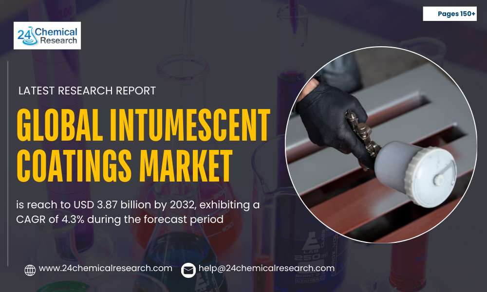 Intumescent Coatings Market Expands with Stricter Safety Codes, Poised to Reach USD 3.87 Billion by 2032