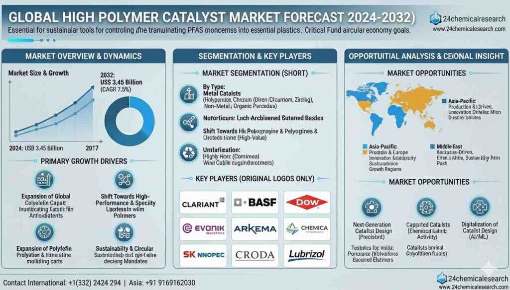 Polyethylene and Polyurethane Use Boost Catalyst Market Growth in Packaging and Construction
