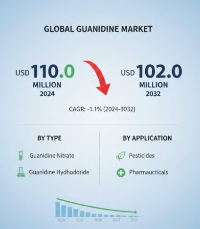 Global Guanidine Market Growth Analysis, Key Players, Trends, and Forecast 2025-2032