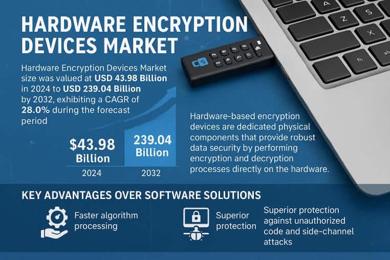 Top Trends and Key Players Driving the Hardware Encryption Devices Market 