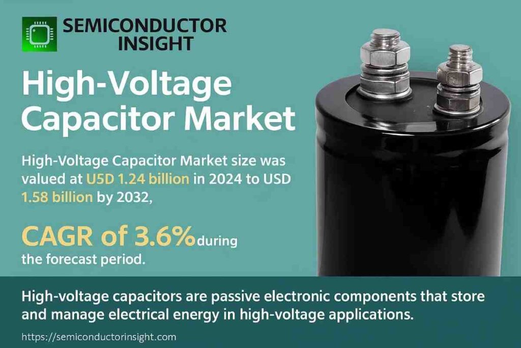 High-Voltage Capacitor Market Outlook 2032: Market Value to Expand from USD 1.24 Billion