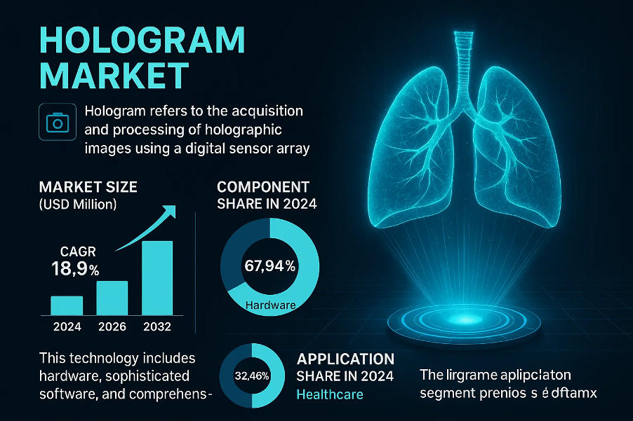 Top Trends and Key Players Transforming the Global Hologram Market by 2032