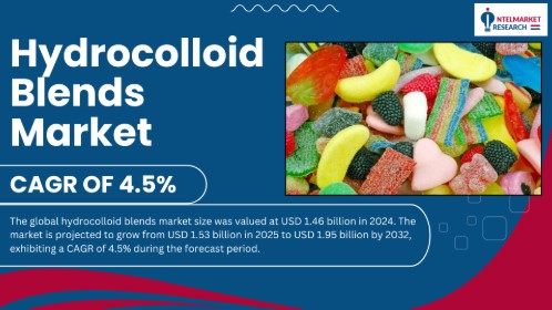 Hydrocolloid Blends Market Size to Reach USD 1.95 Billion by 2032 | Growth Drivers & Trends