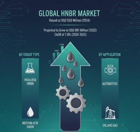 Hydrogenated Nitrile Butadiene Rubber (HNBR) Market Growth Analysis, Dynamics, Key Players and Innovations, Outlook and Forecast 2025-2032