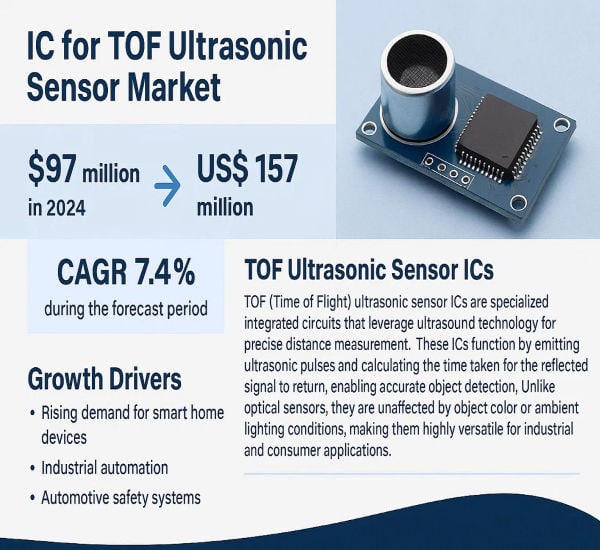 Top Trends Shaping the TOF Ultrasonic Sensor Market in 2025