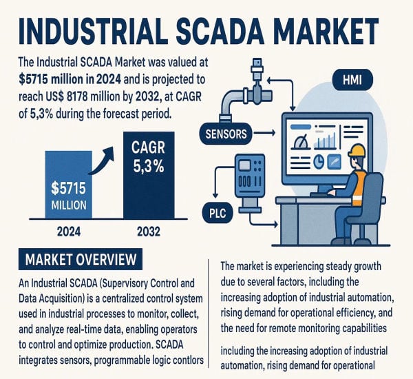 Industrial SCADA Market: What’s Next? Top Trends and Market Growth Outlook