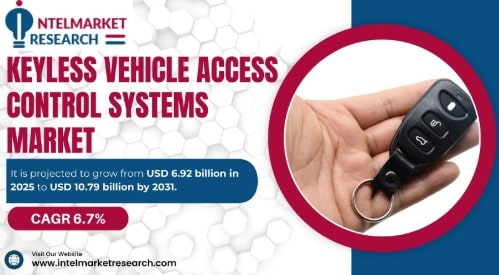 Global Keyless Vehicle Access Control Systems Market to Reach USD 10.79 Billion by 2032 | Key Trends & Growth Drivers