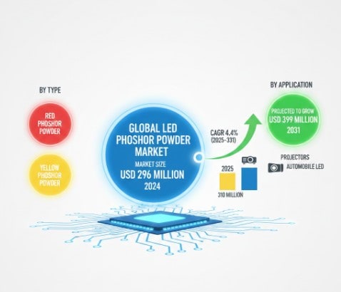 LED Phosphor Powder Market Growth Analysis, Dynamics, Key Players and Innovations, Outlook and Forecast 2025-2032