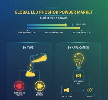 LED Phosphor Powder Market 2025-2032: Growth Trends, Key Players, Innovations, and Regional Analysis