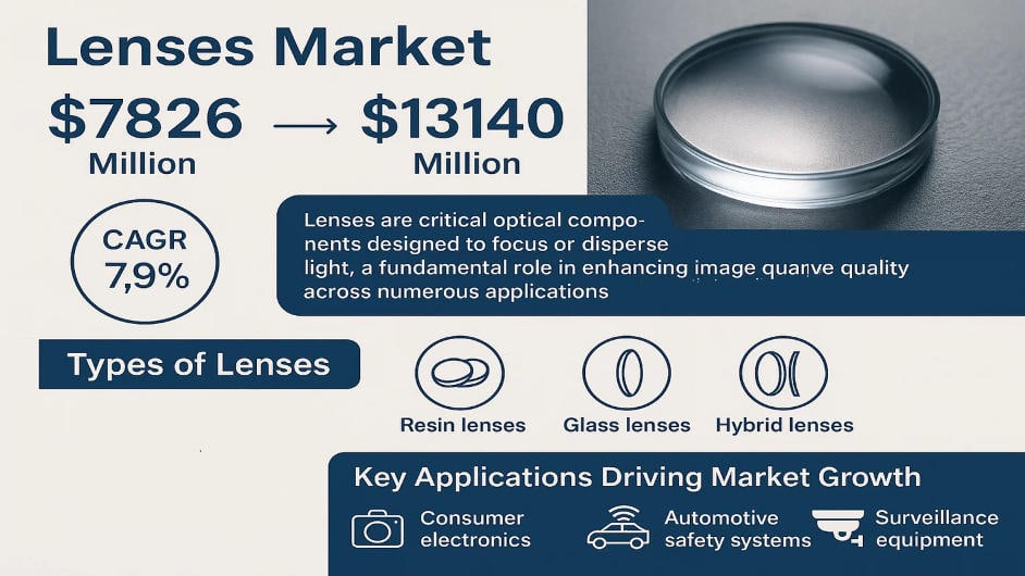 Lenses Market: Cloud Computing Services Expected to Record a CAGR of 7.9% by 2032