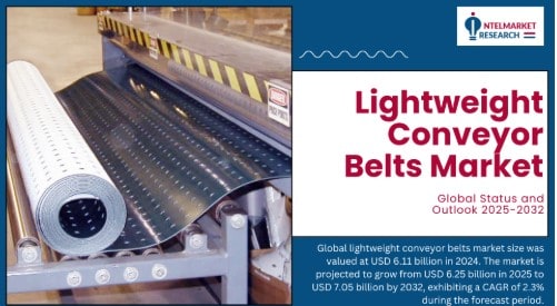Lightweight Conveyor Belts Market Size Set to Surpass USD 7 Billion by 2032 | Key Trends & Drivers