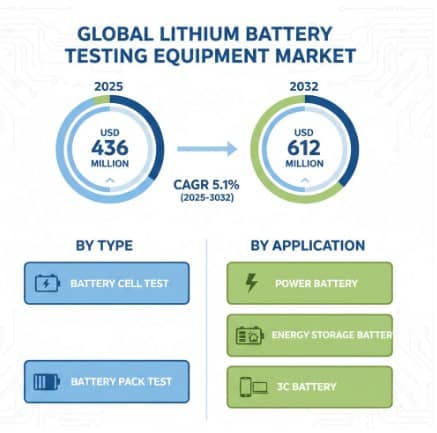 Lithium Battery Testing Equipment Market Analysis 2025-2032: Growth, Key Players, Applications, and Trends