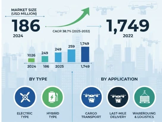 Logistics eVTOL Market 2025-2032: Growth Analysis, Key Players, Innovations, and Regional Outlook