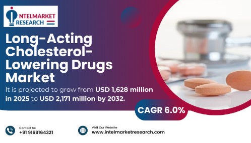 Long-Acting Cholesterol-Lowering Drugs Market to Exceed USD 2.17 Billion by 2032 | Key Trends & Growth Outlook
