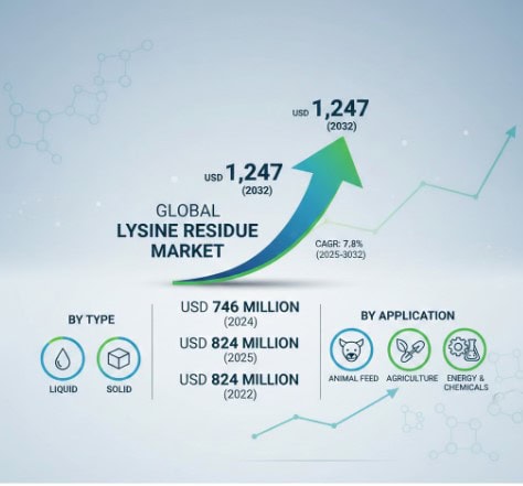 Lysine Residue Market Growth Analysis, Market Dynamics, Key Players and Innovations, Outlook and Forecast 2025-2032