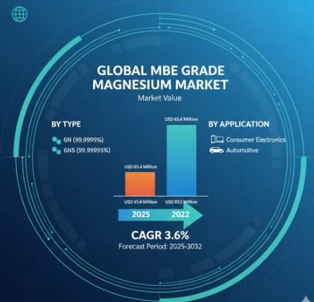 MBE Grade Magnesium Market Growth Analysis, Dynamics, Key Players and Innovations, Outlook and Forecast 2025-2032