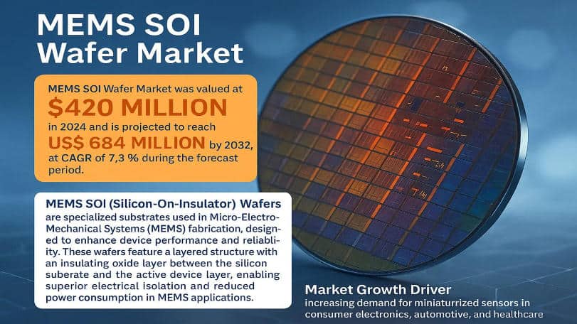 MEMS SOI Wafer Market: Global Market Size, Growth Drivers, and Forecast 2025–2032