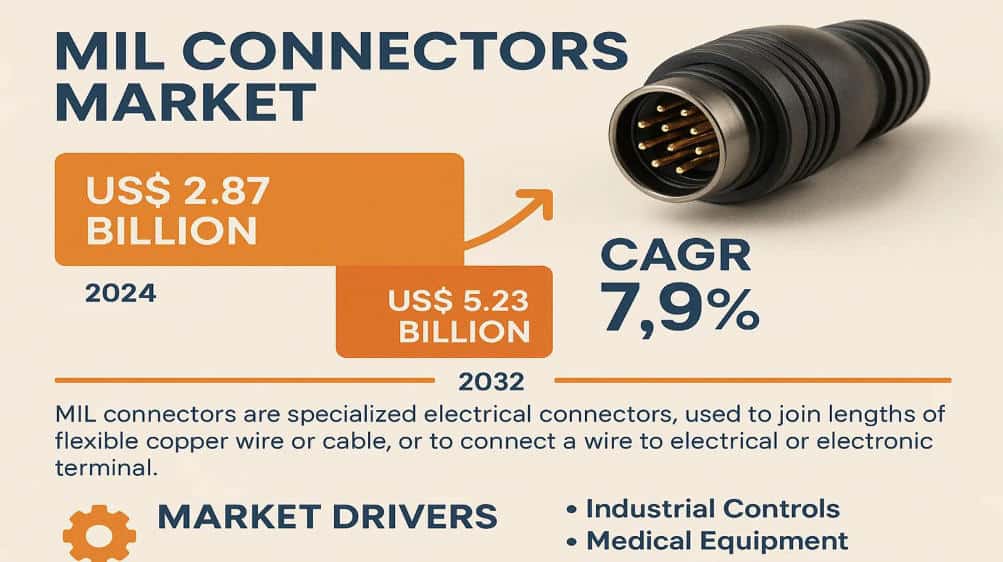 MIL Connectors Market: Global Business Strategies, Market Size, and Forecast 2025–2032