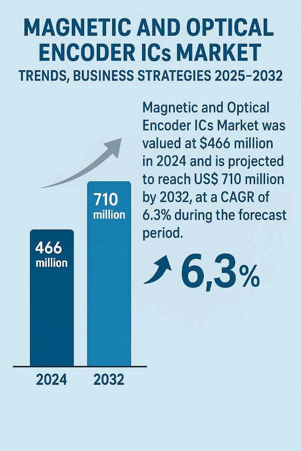 Top Trends and Key Players Shaping the Magnetic and Optical Encoder ICs Market Growth by 2032
