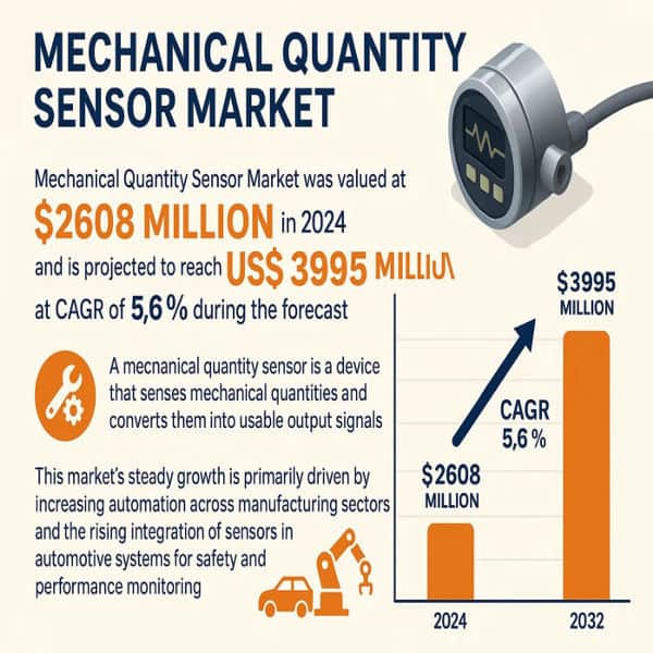 Mechanical Quantity Sensors: What Is the Market Size and Future Outlook?