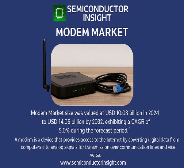 Modem Market: Top Trends, Key Players & Market Size Forecast