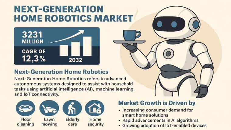 Next-Generation Home Robotics Market: Global Industry Trends, Technology Advancements, and Forecast 2025–2032