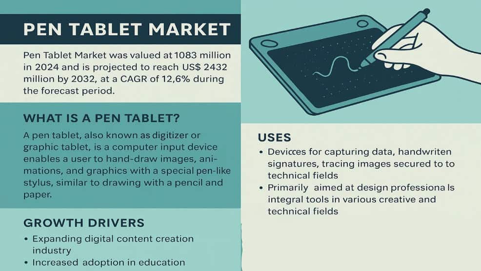 Pen Tablet Market: Strategic Analysis and Future Investment Scope 2032