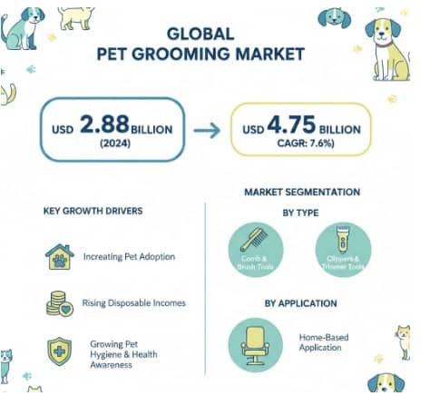 Pet Grooming Market Growth Analysis, Dynamics, Key Players and Innovations, Outlook and Forecast 2025-2032