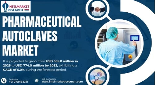 Pharmaceutical Autoclaves Market Size Set to Surpass USD 774 Million by 2032 | Growth Drivers & Key Players