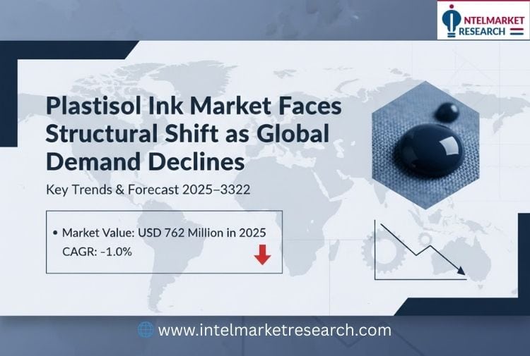 Plastisol Ink Market Faces Structural Shift as Global Demand Declines Key Trends & Forecast 2025–2032